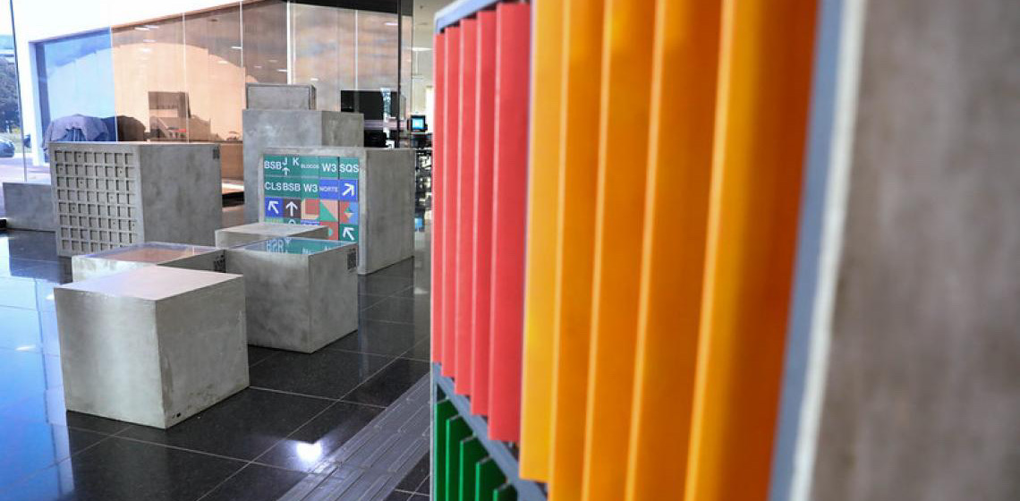 Biblioteca Nacional de Brasília recebe exposições em homenagem a capital e seus artistas