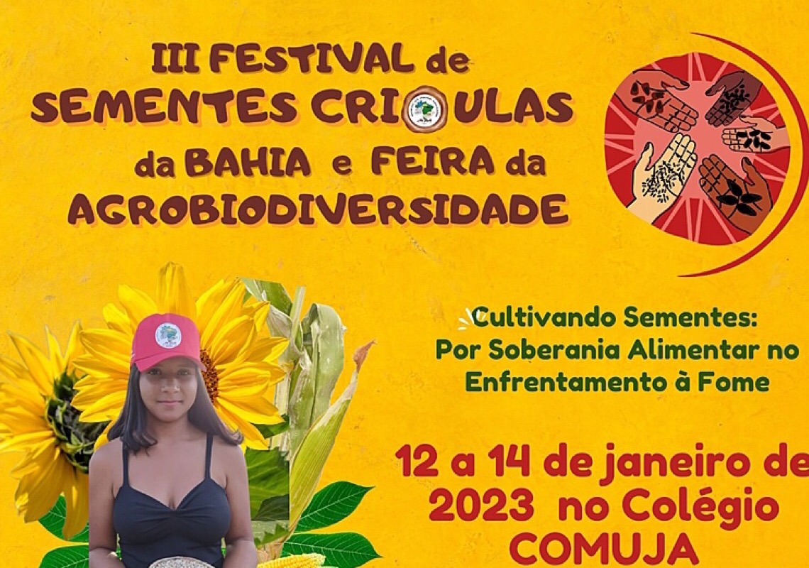 III Festival de Sementes Crioulas da Bahia acontece este mês em Jacobina