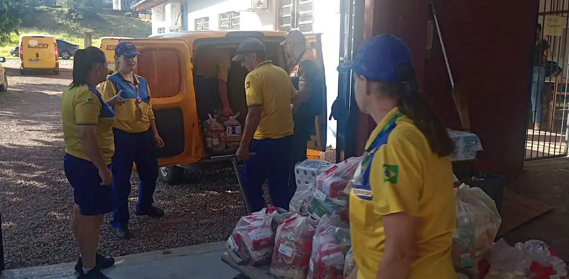 Das 650 unidades dos Correios no RS, apenas 28 estão sem funcionar