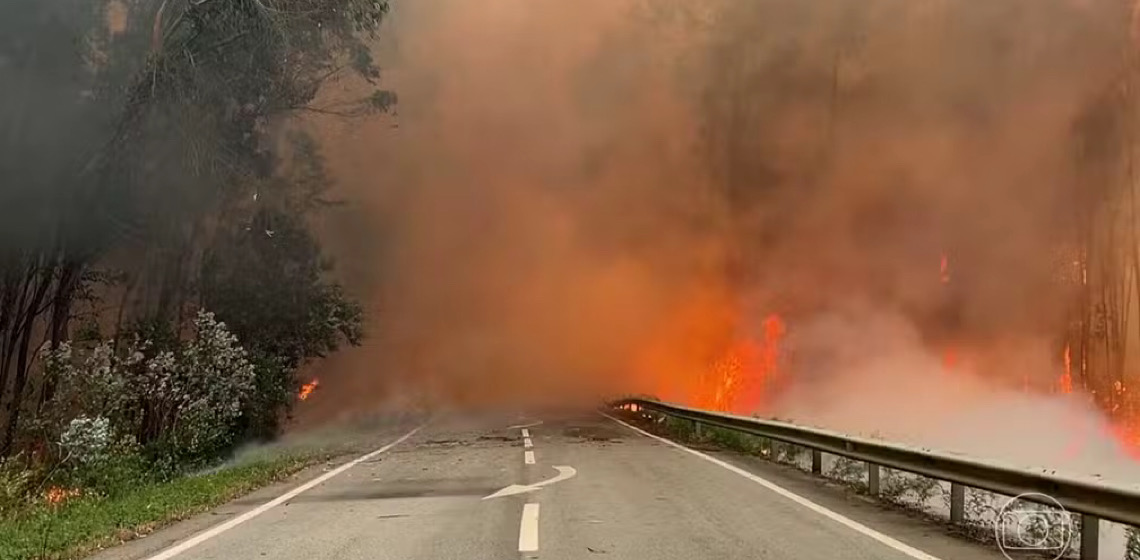 Incêndios matam 7 pessoas em Portugal