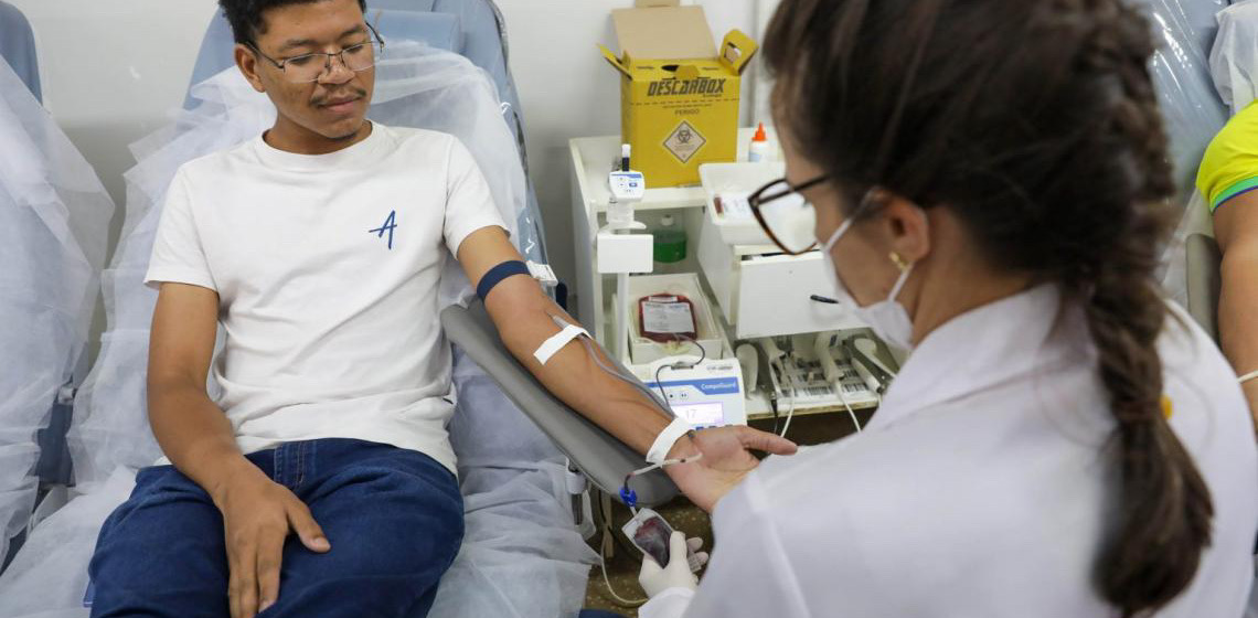 Hemocentro reforça pedido por doação de sangue, em mês com muitos feriados