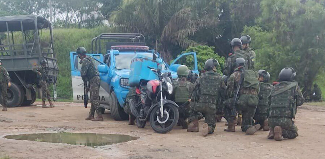 Criminosos atacam militares do Exército selecionados para fazer patrulhamento para o G20