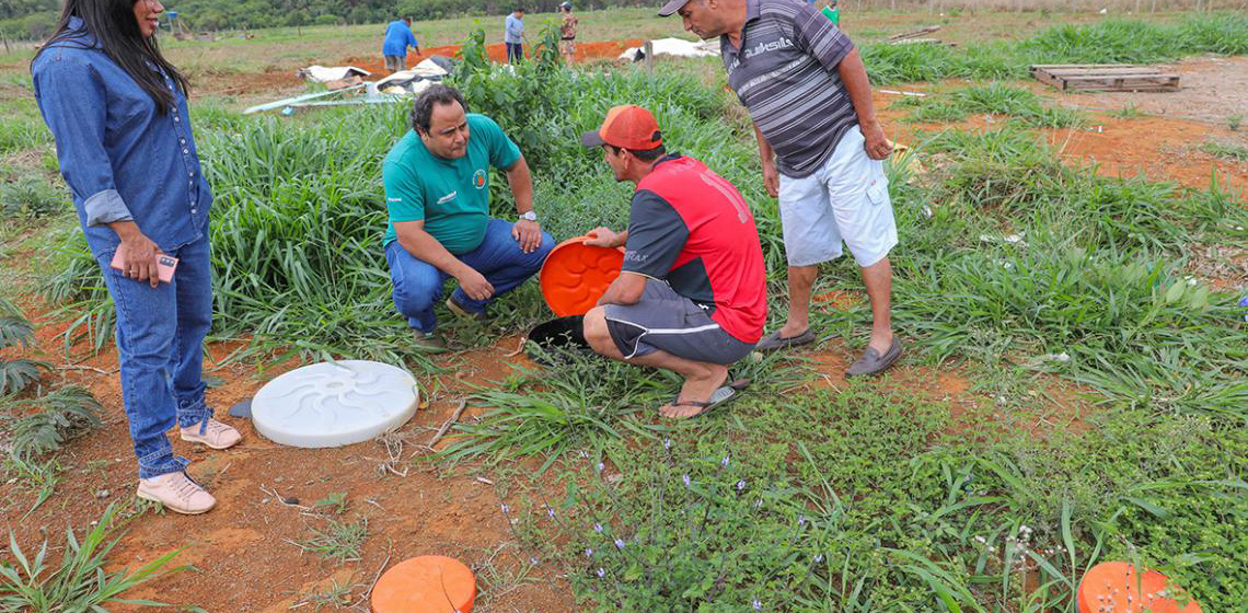 Sistema de saneamento básico em áreas rurais do DF garante segurança alimentar e ambiental