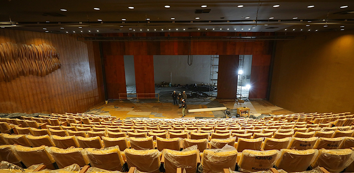 Reforma do Teatro Nacional:  Sala Martins Pena estará entre as mais modernas do país