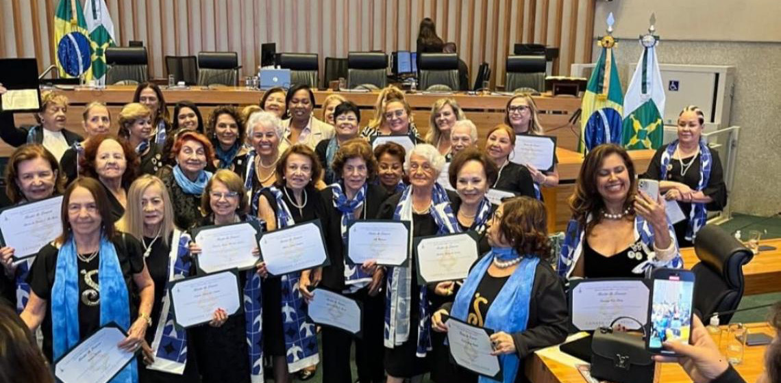 Solenidade celebra as soroptimistas, voluntárias que trabalham por meninas e mulheres