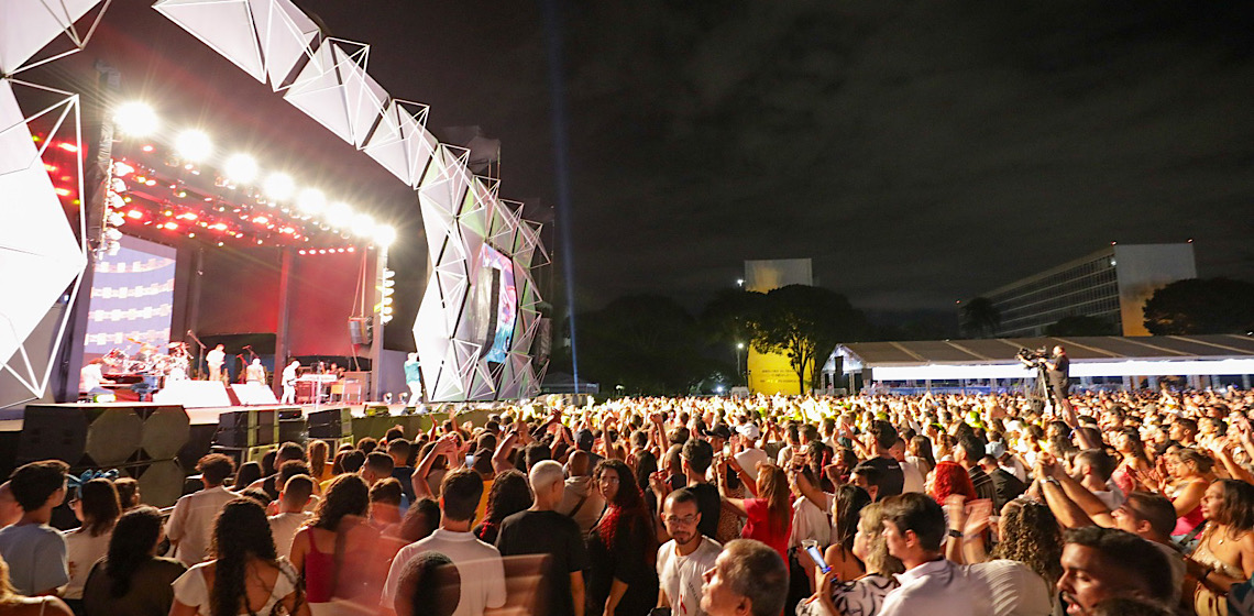 Réveillon terá shows na Esplanada e dois dias de festa na Prainha, em Planaltina e em Ceilândia