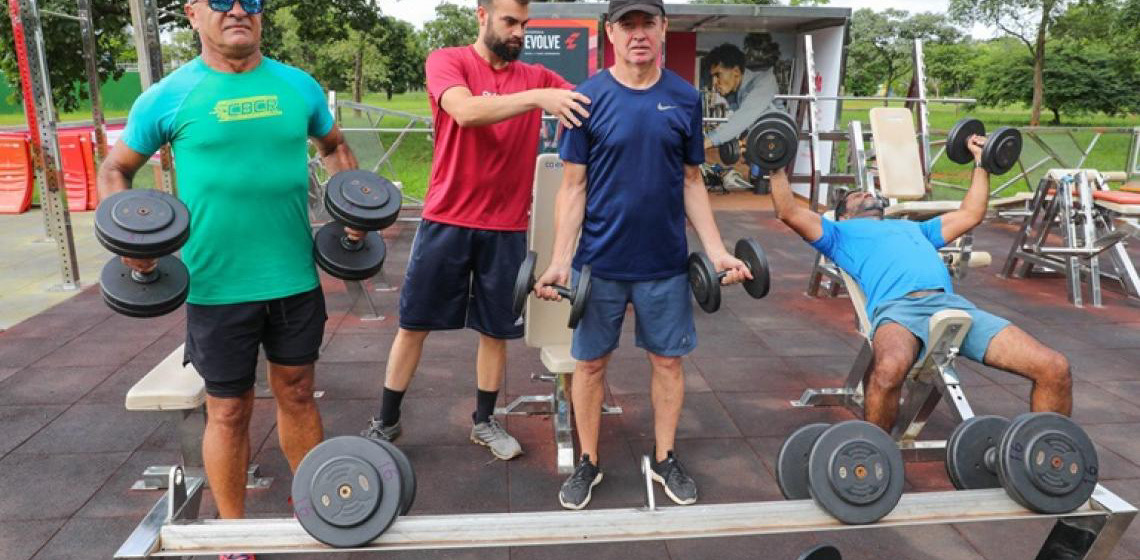 Academia pública do Parque da Cidade vira ponto de encontro e saúde para brasilienses