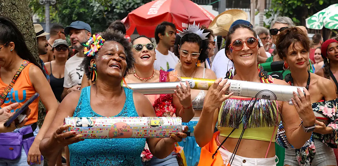 Carnaval de rua do Rio de Janeiro esperar receber 6 milhões de foliões 