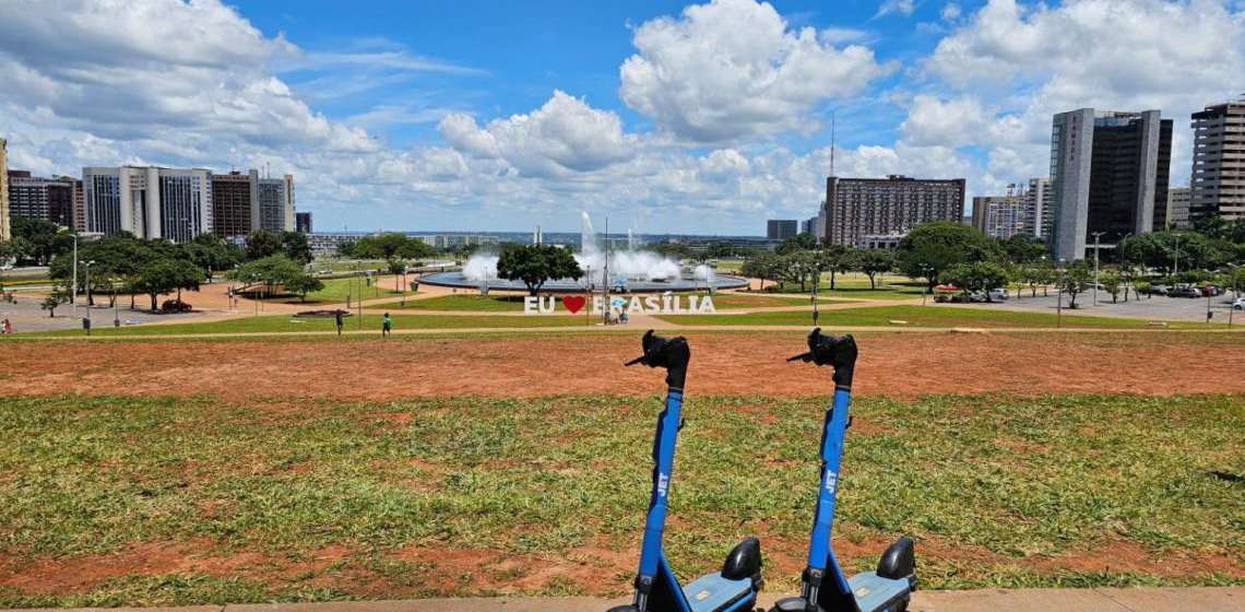 Patinetes elétricos chegam ao Distrito Federal para período de testes