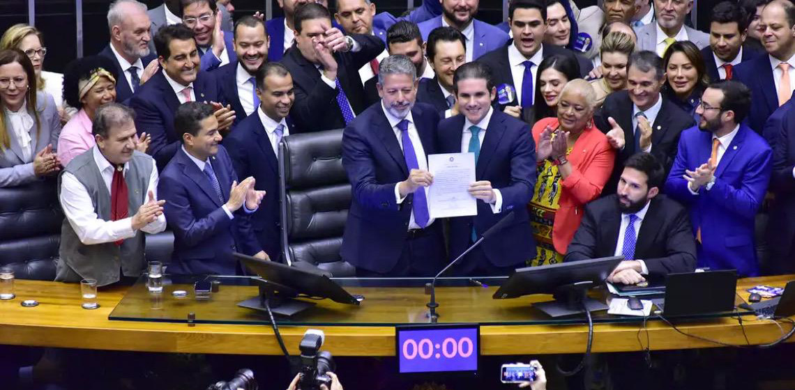 Hugo Motta é eleito presidente da Câmara dos Deputados 