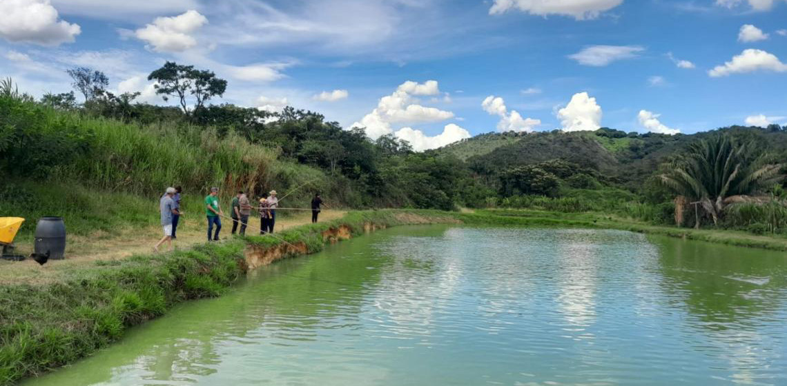 Representantes do Malawi conhecem modelo em produção de pescado no DF