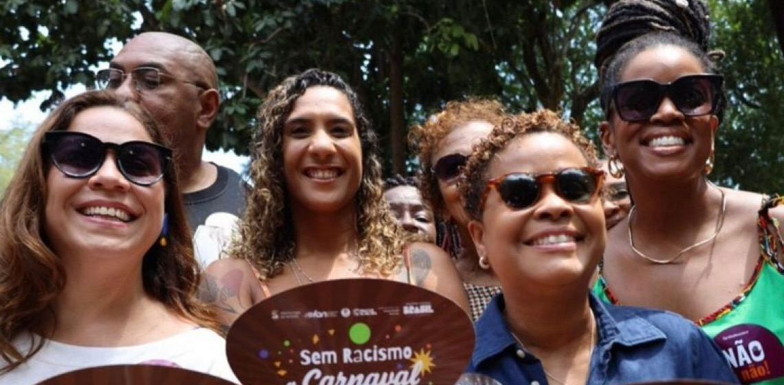 Ministério lança a campanha ‘Sem racismo o Carnaval brilha mais’