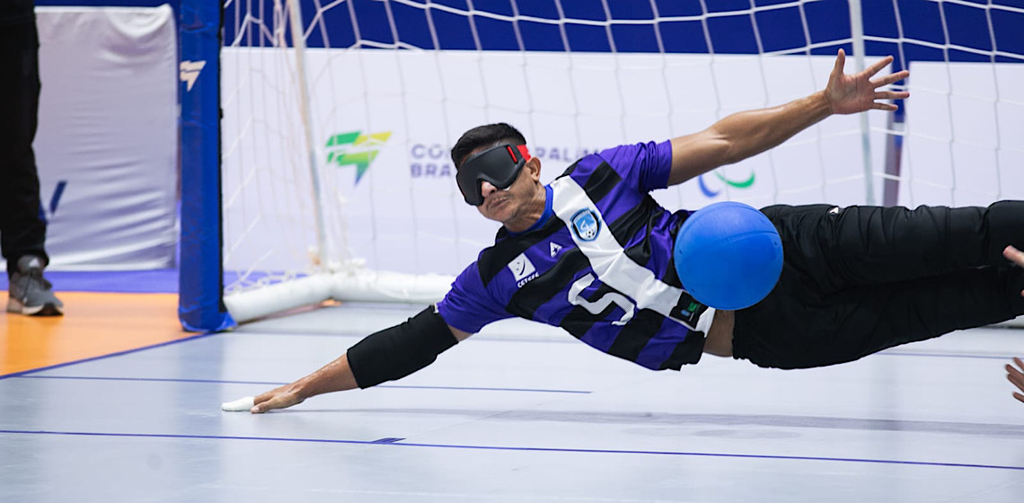 Mizael Castro é convocado para representar o Brasil na Nations Cup de Goalball