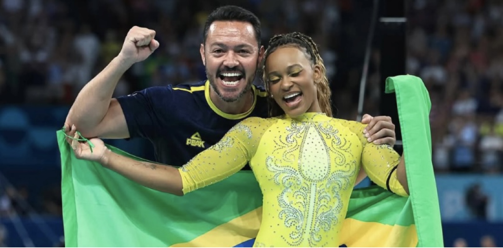 Ginasta brasileira Rebeca Andrade é indicada ao Oscar do Esporte 