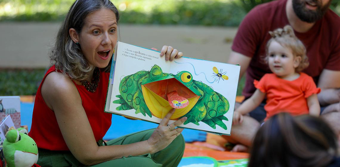 Projeto Bebê que Lê incentiva leitura desde a primeira infância