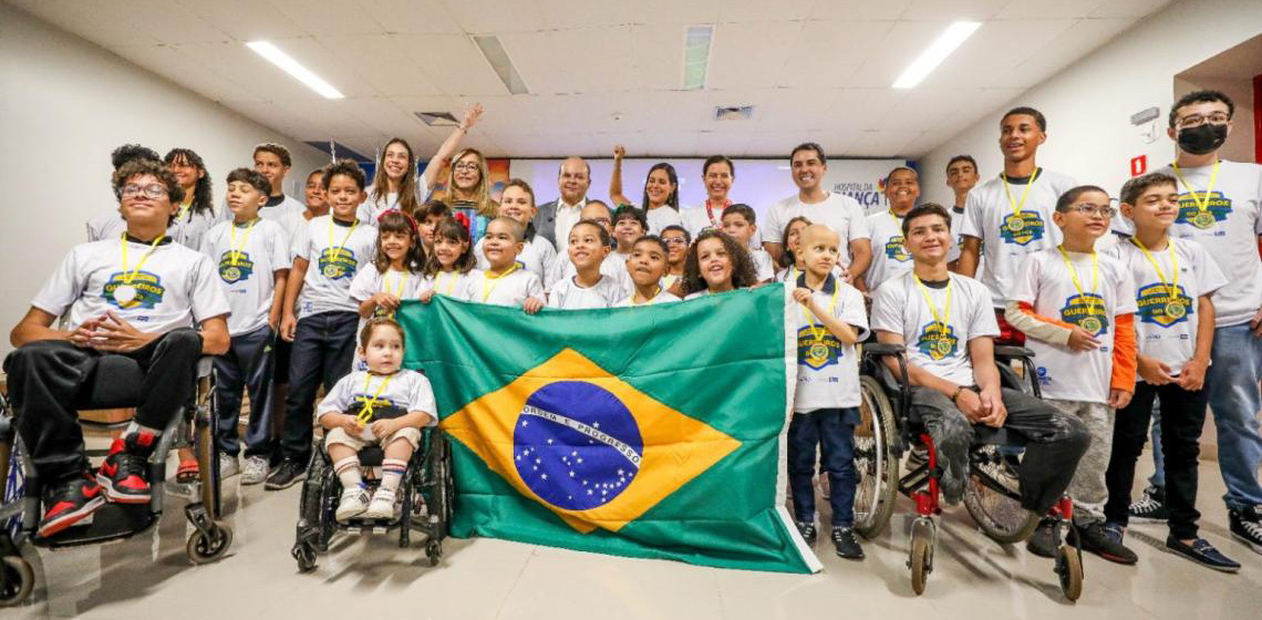 Pacientes do Hospital da Criança de Brasília vão entrar em campo com a Seleção Brasileira em jogo no Mané Garrincha