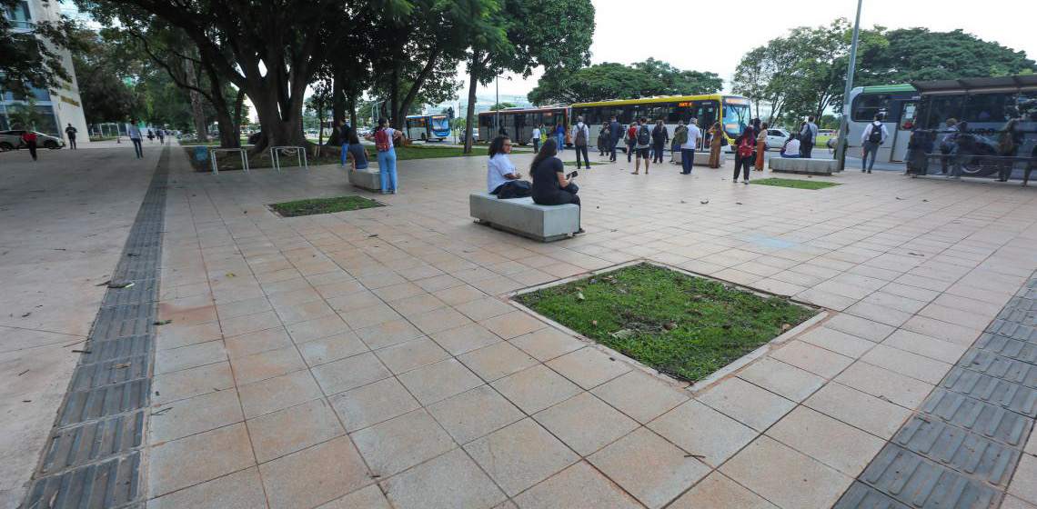 Nova rota acessível beneficia turistas que passam pela Esplanada dos Ministérios