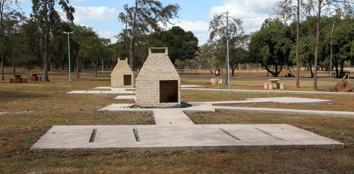 Parque da Cidade ganha novas churrasqueiras e pacote de reformas para comemorar os 47 anos