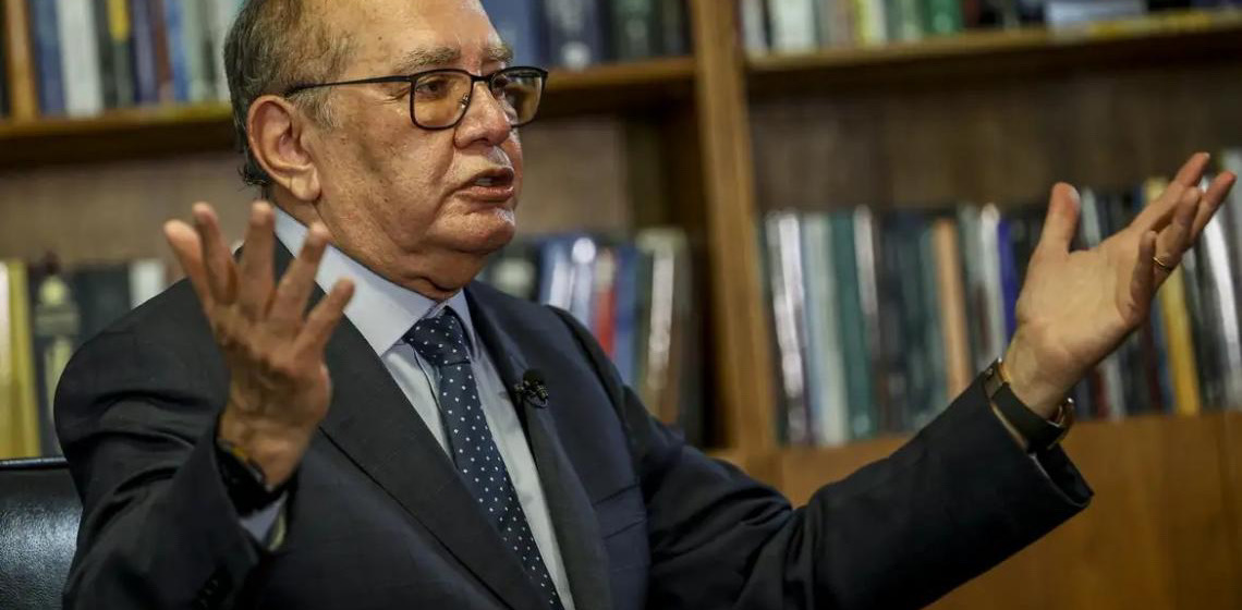 Não há "ditadura da toga" no Brasil, afirma Gilmar Mendes, ministro do STF