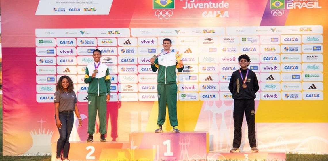DF soma 16 medalhas e garante 5º lugar no ranking da primeira semana dos Jogos da Juventude 2025