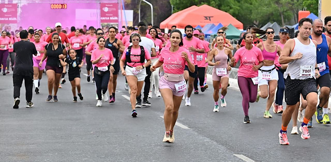 Corrida da Esperança colore a Esplanada em apoio a pacientes com câncer