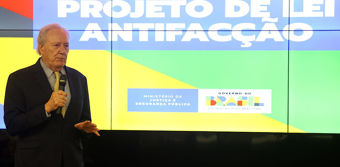 Governo brasileiro apresenta projeto que agrava pena para organizações criminosas